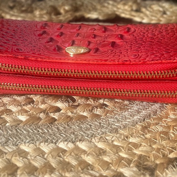 Brahmin “DOUBLE” Zip Around Wallet/Clutch - Picture 14 of 16